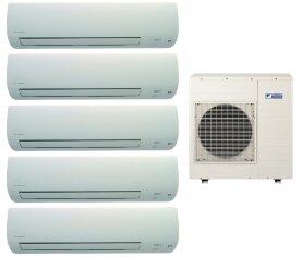 Мульти сплит-система Daikin 5MXS90E/FTXS20K/FTXS25K/FTXS25K/FTXS25K/FTXS50K