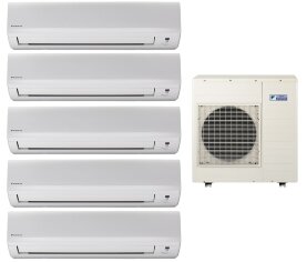 Мульти сплит-система Daikin 5MXS90E/FTXB25B/FTXB25B/FTXB25B/FTXB35B/FTXB35B